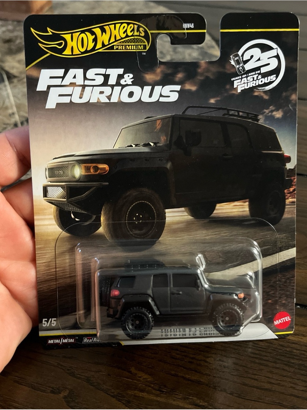 Hot Wheels Premium-Fast & Furious Black Off-Road SUV Toy